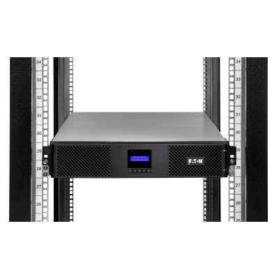 Eaton Джерело безперебійного живлення 9E, 1000VA/900W, RM 2U, LCD, USB, RS232, 4xC13