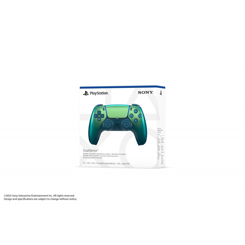 PlayStation Геймпад 5 Dualsense BT, Chrome Teal