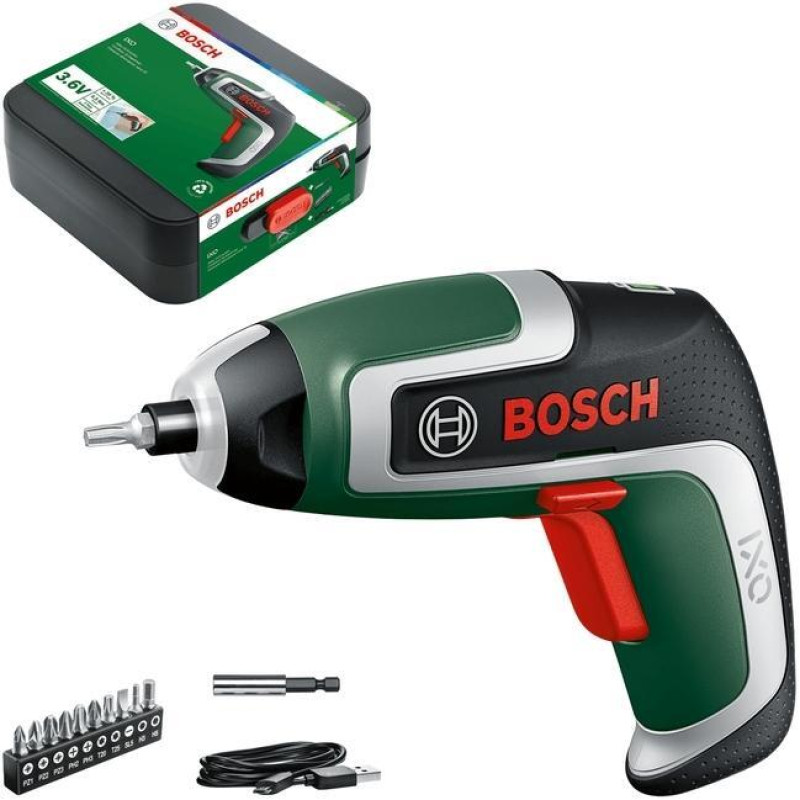 Bosch Викрутка акумуляторна IXO 7 3.6В 3·5.5Нм 215об·хв 0.32кг