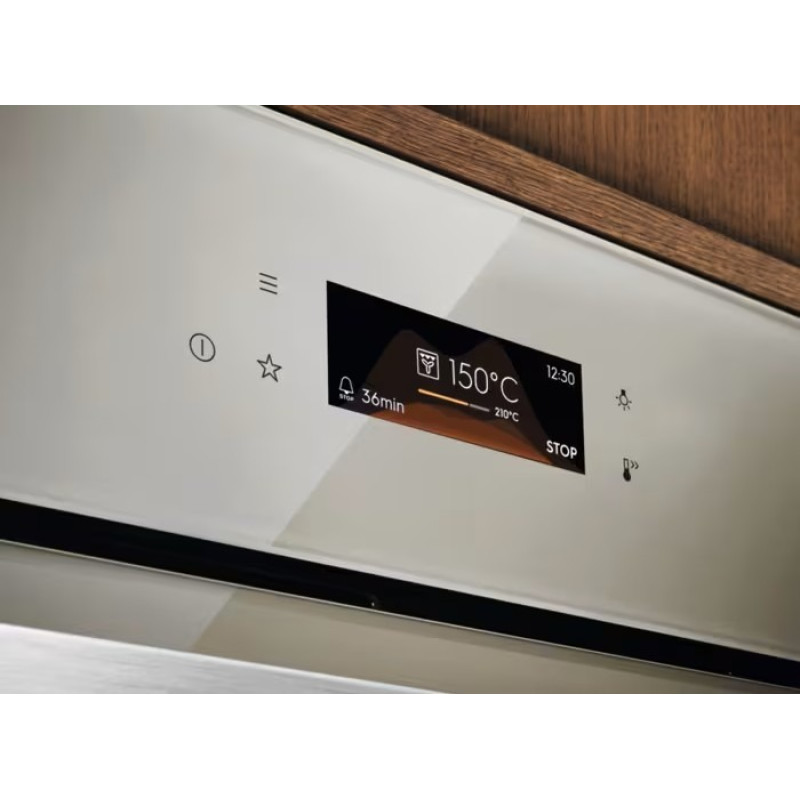 Electrolux Духова шафа Electrolux електрична, 72л, A+, дисплей, конвекція, телескопічні напрямні, шампань