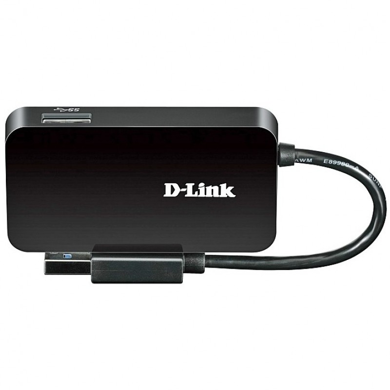 D-Link DUB-1341 4xUSB 3.0 компактний, без блока живлення