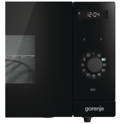 Gorenje Мікрохвильова піч Simplicity, 23л, міх. управл., 900Вт, гриль, дисплей, чорний
