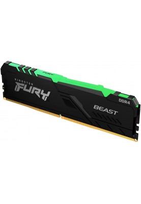 Kingston Пам'ять ПК DDR4 8GB 3600 FURY Beast RGB