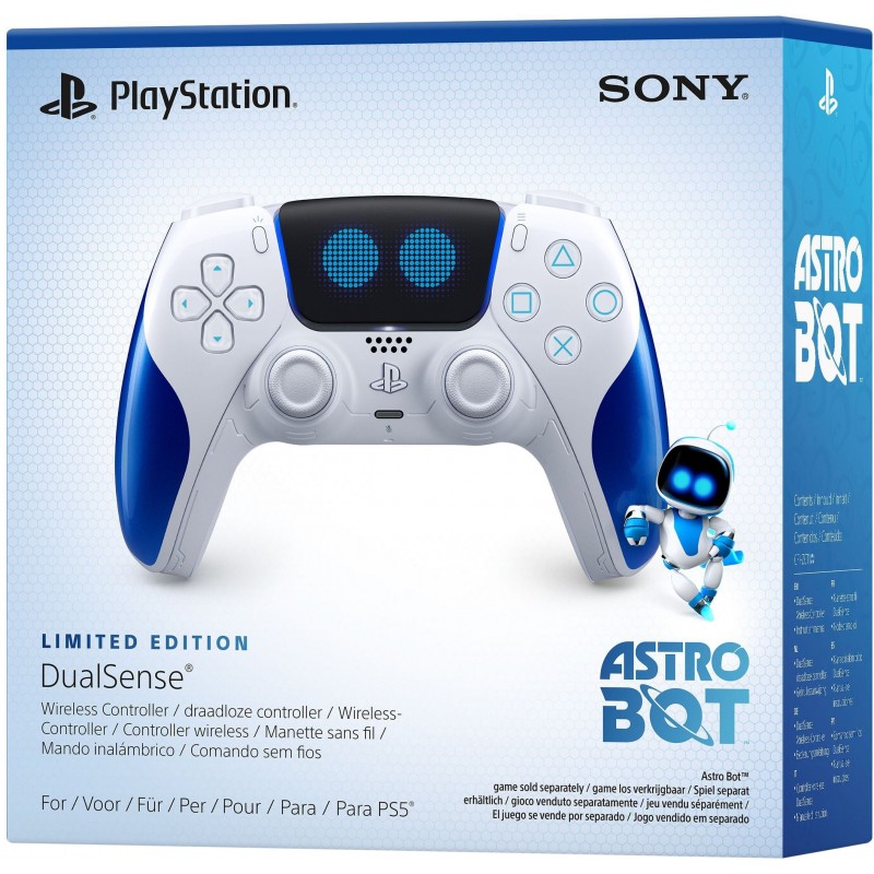 PlayStation Геймпад 5 Dualsense BT (Astro Bot Limited Edition)