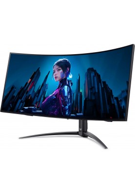 Acer Монітор 34" X34Xbmiiphuzx 2xHDMI, DP, USB-C, MM, OLED, 2560x1440, 240Hz, 1ms, CURVED