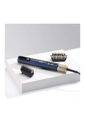 BaByliss Стайлер Air Wand, 1600Вт, темп.режимов-3, подвійна іонізація, 2 насадки, синій