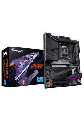 Gigabyte Материнська плата Z790 AORUS ELITE DDR4 s1700 Z790 4xDDR4 M.2 HDMI ATX