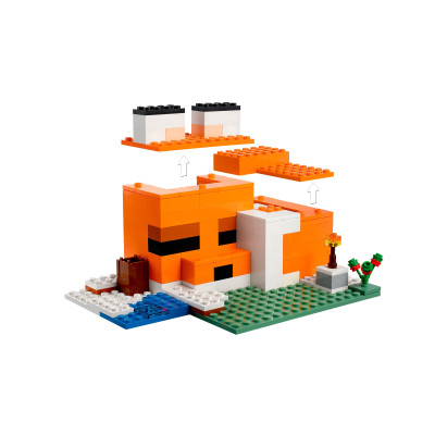 LEGO Конструктор Minecraft Хатина лисиці 21178