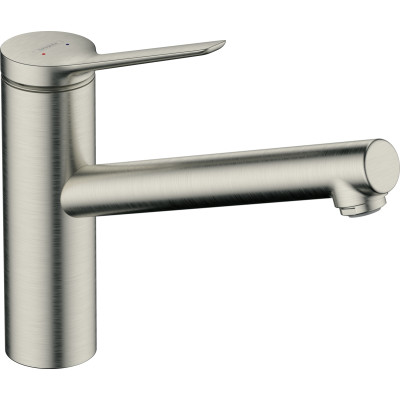 Hansgrohe Змішувач для кухні Zesis M33, довж.виливу - 220мм, поворотний, 1важіль, KM150, сталь