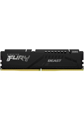 Kingston Пам'ять ПК DDR5 16GB 5200 FURY Beast Black EXPO