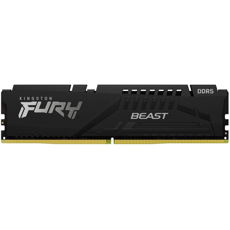 Kingston Пам'ять ПК DDR5 16GB 5200 FURY Beast Black EXPO