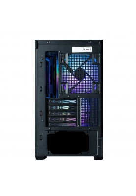 Zalman Корпус P30 AIR без БП, 1xUSB3.0, 1xUSBType-C, 3x140мм ARGB, VGA 392мм, LCS ready, TG Side Panel, mATX, чорний