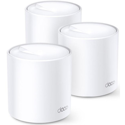 TP-Link Маршрутизатор DECO X60 3PK AX3000 1xGE LAN 1xGE WAN MU-MIMO OFDMA MESH