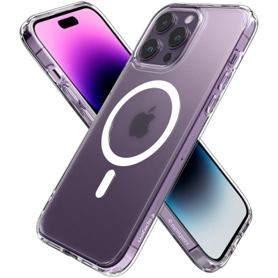 Spigen Чохол для Apple iPhone 14 Pro Ultra Hybrid MagFit, Frost Clear