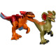 LEGO Конструктор Jurassic World Перевезення пірораптора та дилофозавра