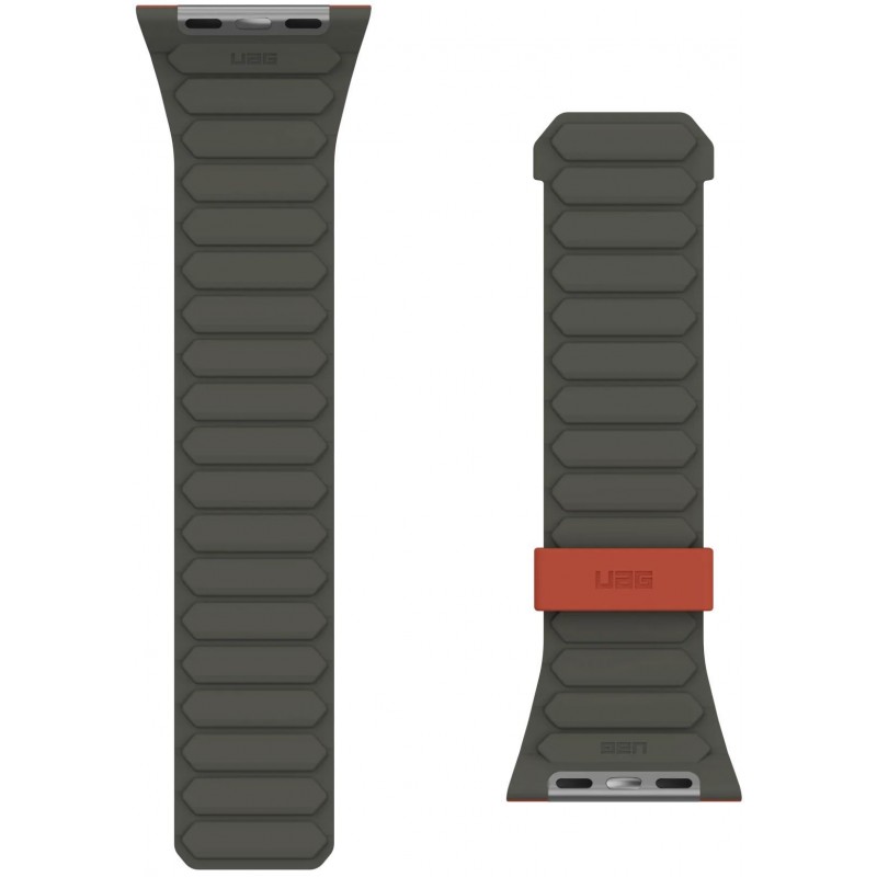 UAG Ремінець для Apple Watch Ultra 2/Ultra-49-45-44-42mm, Pathfinder, Olive/Rust