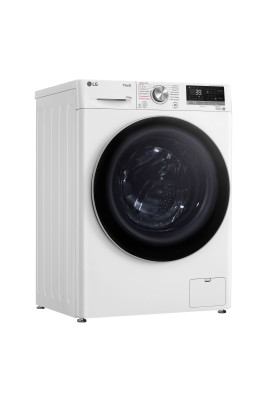 LG Прально-сушильна машина фронтальна, 9(6)кг, 1400, А, 56см, дисплей, пара, інвертор, білий