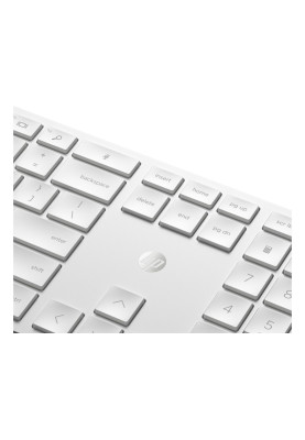 HP Комплект клавіатура та миша 650, WL, EN/UK, білий