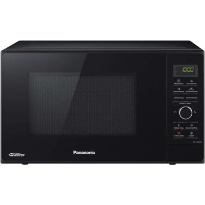 Panasonic Мікрохвильова піч, 23л, 1000Вт, дисплей, чорний