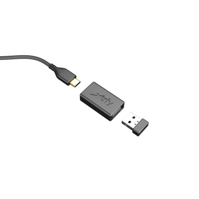 Cherry Xtrfy Миша M4, WL/USB-A, RGB, чорний