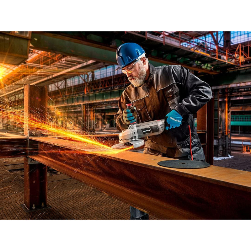 Graphite Шліфмашина кутова 230мм 2350Вт 6500об·хв 4.85кг