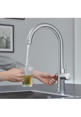 Grohe Комплект змішувача для кухні Red Duo та бойлерна система M розміру