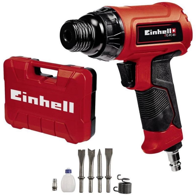 Einhell Молоток відбійний TC-PC 45 пневматичний, 6.3 бар, 113 л/хв, 1.2 Дж, 4500 уд/хв, 1 кг