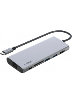 Belkin Адаптер USB-C 7в1 Ethernet Multiport Dock