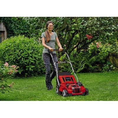 Einhell Аератор-скарифікатор акумуляторний GE-SA 36/35 Li-Solo 36В 35см безщітковий ножі 16шт 11.31кг (без АКБ та ЗП)