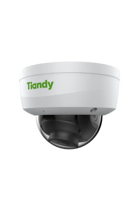 Tiandy Камера IP TC-C38KS Spec:I3/E/Y/2.8mm/V4.0, 8MP, Starlight IR Dome, 2.8mm, f/1.6, IR30m, DC12V, PoE, IP66, IK10