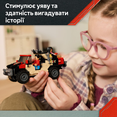 LEGO Конструктор LEGO Jurassic World Втеча по бездоріжжю від раптора