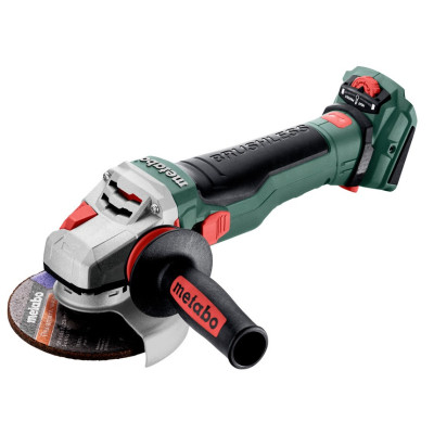 Metabo Шліфмашина кутова акумуляторна WVB 18 LTX BL 15-125 QUICK, 125мм, 18В, 2500-10000об/хв, М14, 2кг, без АКБ та ЗП