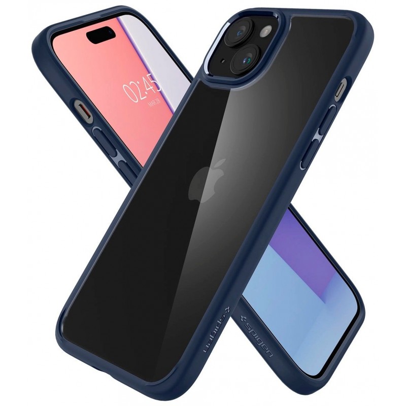 Spigen Чохол для Apple iPhone 15 Ultra Hybrid, Navy Blue