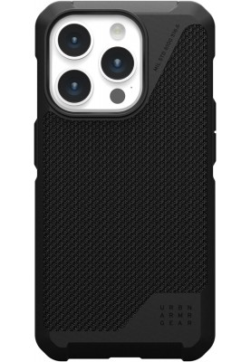 UAG Чохол для Apple iPhone 15 Pro Metropolis LT Magsafe, Kevlar Black