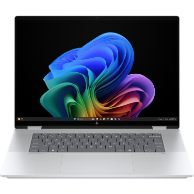 HP Ноутбук OmniBook X Flip x360 16-as0000ua 16` 3K OLED Touch, Intel U7-258V, 32GB, F1024GB, UMA, Win11, сріблястий