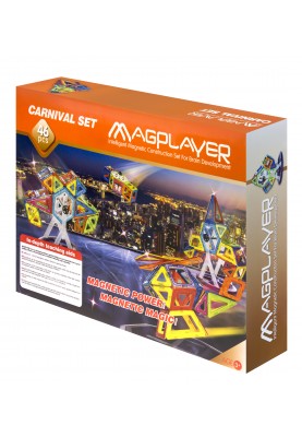 MagPlayer Конструктор магнітний 46 од. (MPB-46)