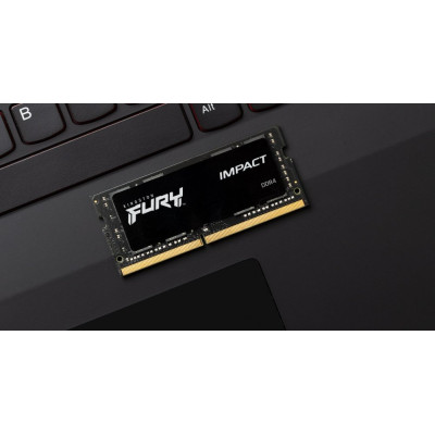 Kingston Пам'ять ноутбука DDR4 16GB KIT (8GBx2) 3200 FURY Impact
