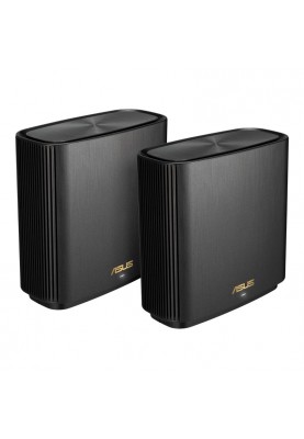 ASUS Маршрутизатор ZenWiFi XT8 2PK V2 black AX6600 3xGE LAN 1x2.5GE WAN 1xUSB3.1 WPA3 OFDMA MESH