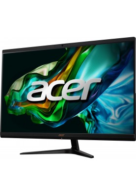 Acer Персональний комп'ютер моноблок Aspire C24-1800 23.8" FHD, Intel i3-1305U, 8GB, F512GB, UMA, WiFi, кл+м, без ОС, чорний