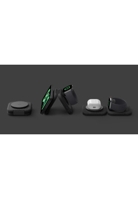 Belkin Зарядний пристрій бездротовий 2в1 15Вт Travel Pad Qi2