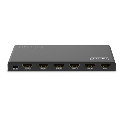 Digitus Відеокомутатор UHD HDMI (INx5 – OUTx1), 8K