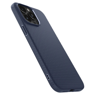 Spigen Чохол для Apple iPhone 15 Pro Liquid Air, Navy Blue