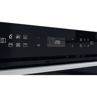 Whirlpool Мікрохвильова піч вбудовувана, 31л, електронне упр., 1000Вт, гриль, дисплей, чорний