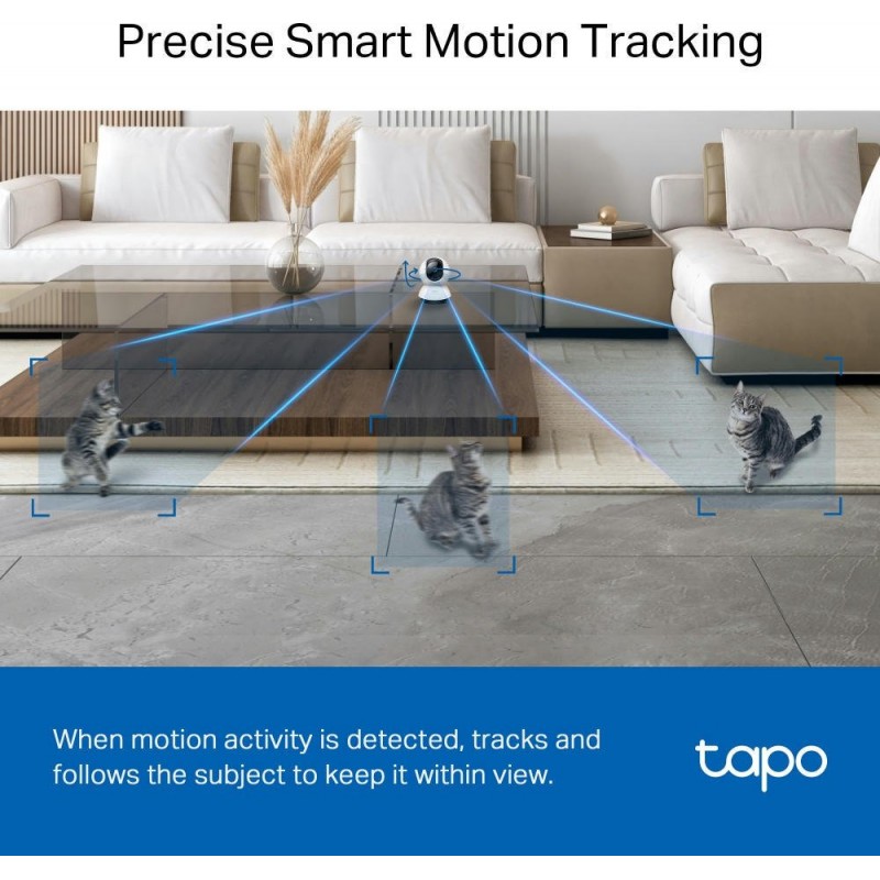 TP-Link IP-Камера Tapo C220 4MP N300 microSD motion detection