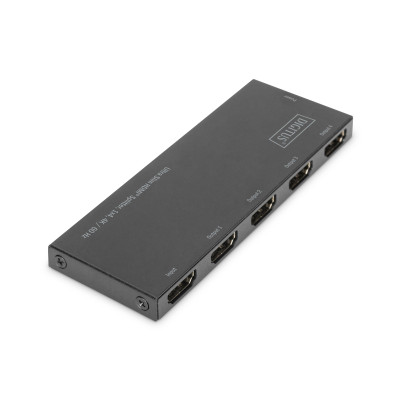Digitus Відеосплітер HDMI (INx1 - OUTx4), 4K, Ultra Slim