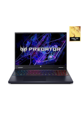 Acer Ноутбук Predator Helios Neo 16 PHN16-72 16" WUXGA IPS, Intel i7-14650HX, 16GB, F1TB, NVD4060-8, Lin, чорний