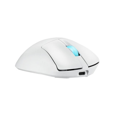 ASUS Миша ROG Keris II Origin, RGB, USB-A/WL/BT, білий