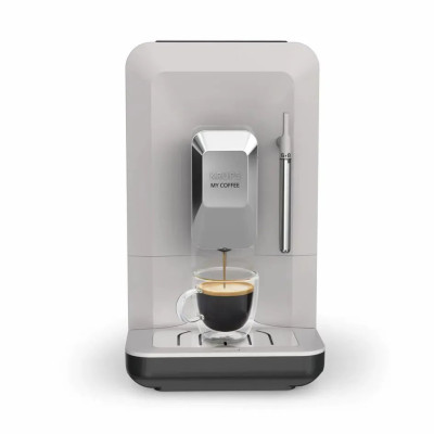 Krups Кавомашина Krups My Coffee+ 1.5л, зерно, ОLED дисплей, авторецептів - 3, метал, сірий