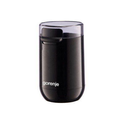 Gorenje Кофемолка роторна 150Вт, об'єм зерен-45г, пластик/метал, чорний
