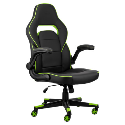2E Gaming Ігрове крісло HEBI Black/Green